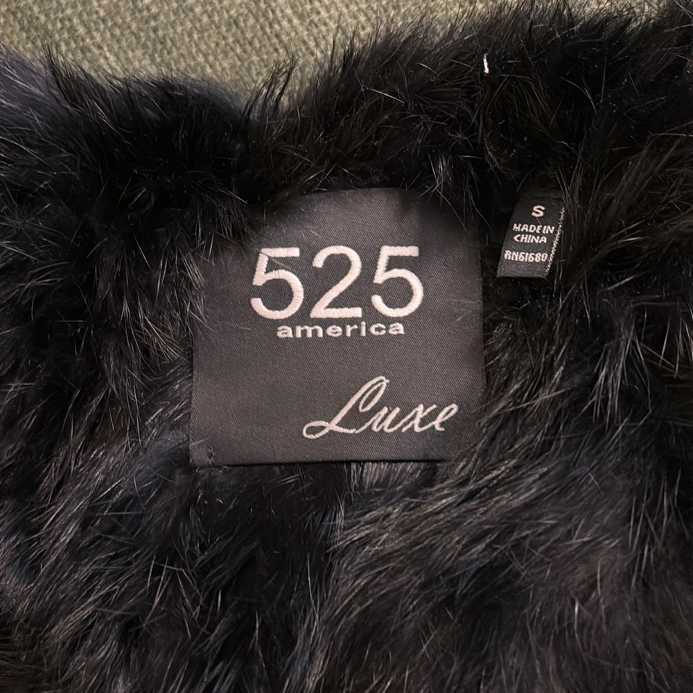 525 America vintage fur vest